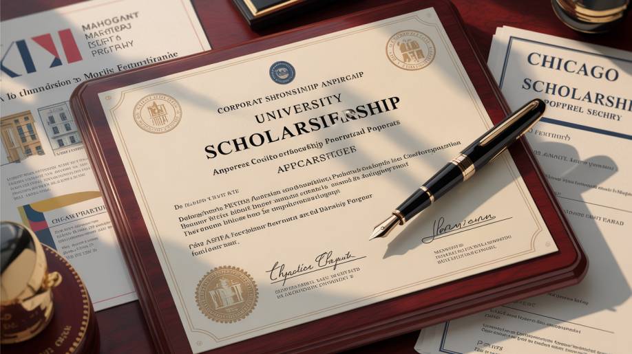 Top 5 Fully Funded Corporate Sponsored Scholarships USA 2026 official corporate sponsored university scholarship approval document documentation
